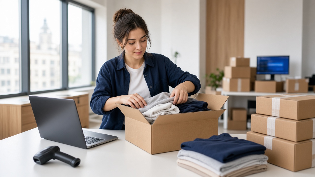 Sipariş hazırlama, paketleme ve kargo operasyonu